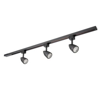 Saxby 78649 Saxby Bullett GU10 Track Head 50W Kit - Black 2