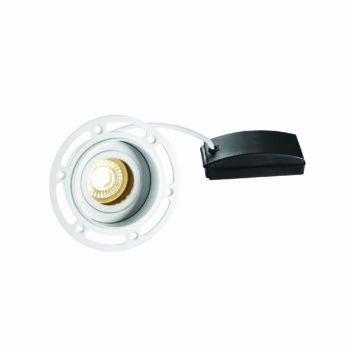 Saxby 78954 Saxby Trimless Downlight Round Matt White GU10 1