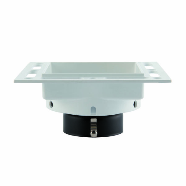 Saxby 78955 Saxby Trimless Downlight Square Matt White GU10 4