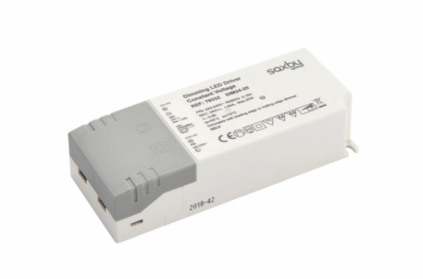 Saxby 79332 Saxby LED Driver Constant Voltage Dimmable 24V 25W