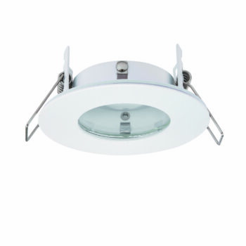 Saxby 79978 Saxby Speculo Round IP65 GU10 Matt White 1