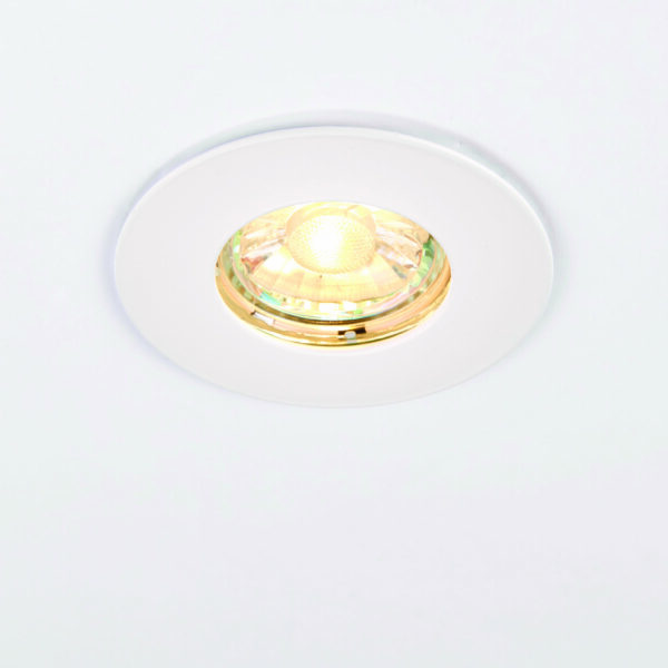Saxby 79978 Saxby Speculo Round IP65 GU10 Matt White 6