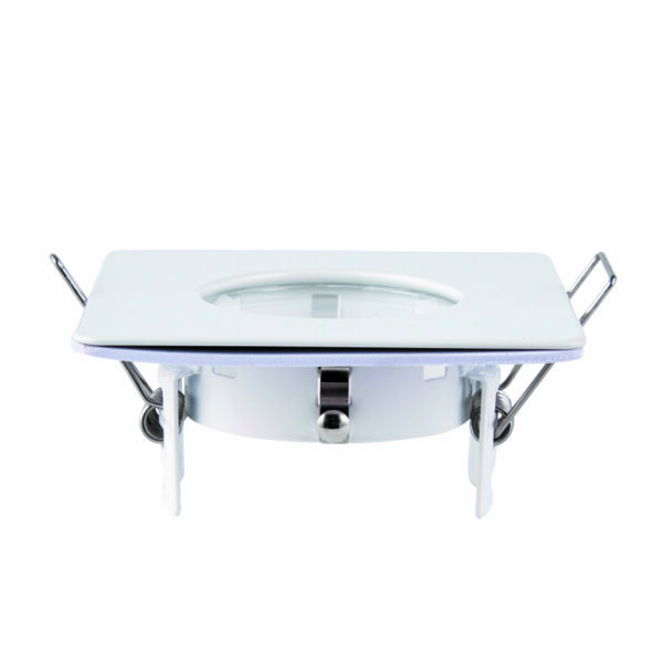 Saxby 80244 Saxby Speculo Square IP65 GU10 Matt White 3