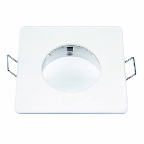 Saxby 80244 Saxby Speculo Square IP65 GU10 Matt White 4