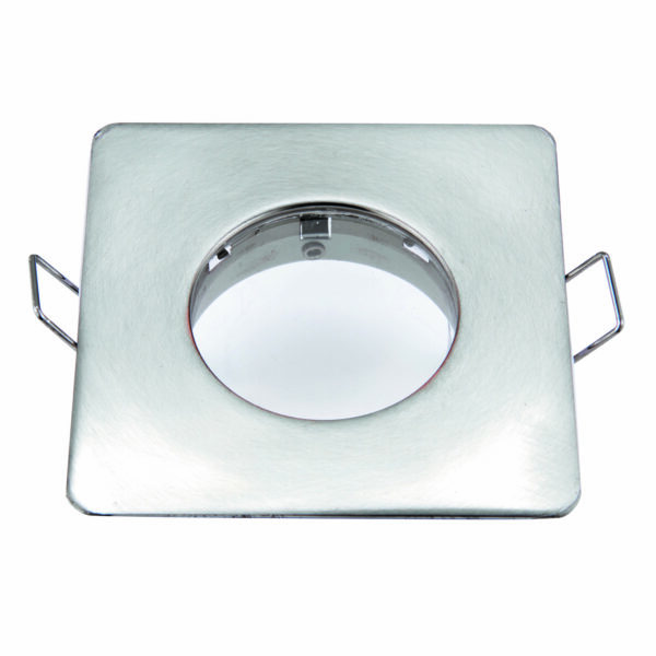 Saxby 80245 Saxby Speculo Square IP65 GU10 Brushed Chrome 4