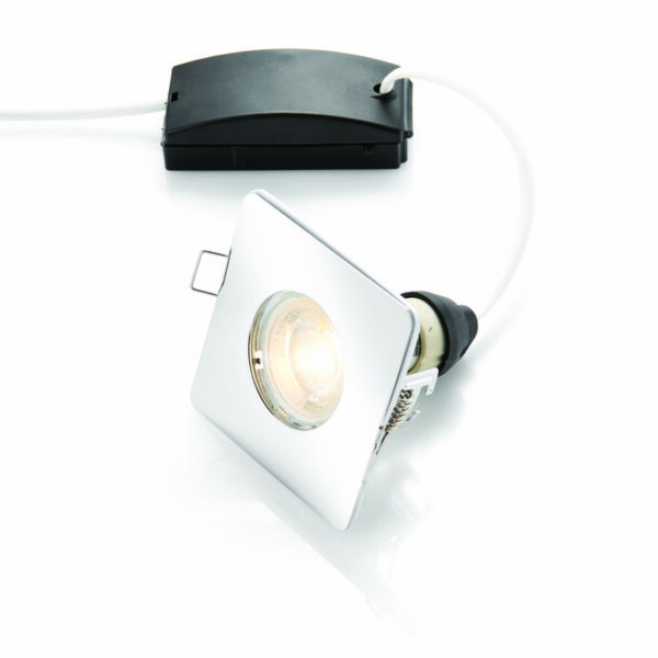 Saxby 80246 Saxby Speculo Square IP65 GU10 Chrome 5