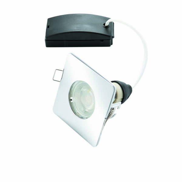 Saxby 80246 Saxby Speculo Square IP65 GU10 Chrome 6