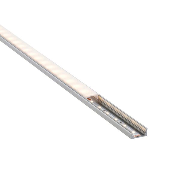 Saxby 80497 Saxby RigelSLIM Surface Aluminium Profile/Extrusion - 2m Silver 4