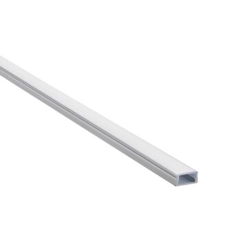Saxby 80497 Saxby RigelSLIM Surface Aluminium Profile/Extrusion - 2m Silver 1