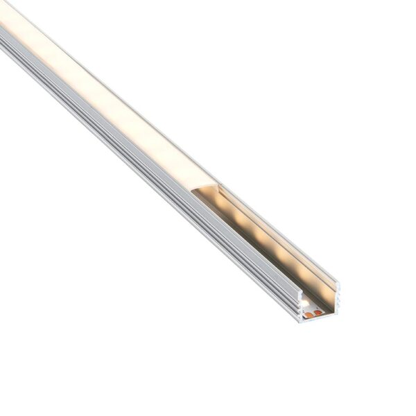 Saxby 80498 Saxby Rigel Surface Aluminium Profile/Extrusion - 2m Silver 4
