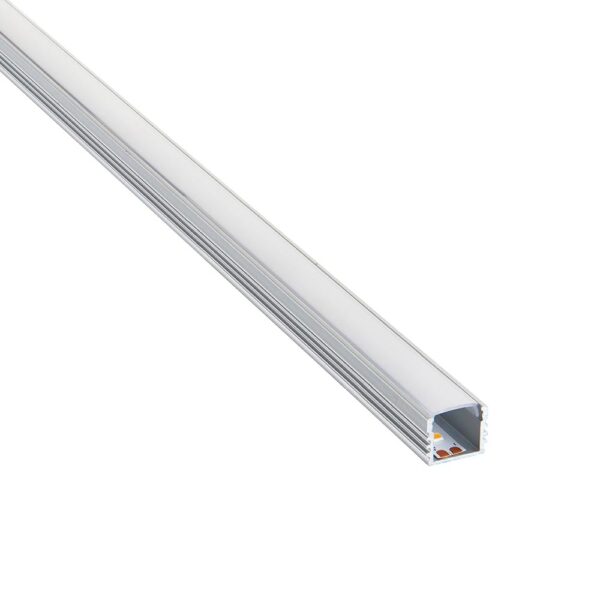 Saxby 80498 Saxby Rigel Surface Aluminium Profile/Extrusion - 2m Silver 5