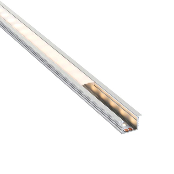 Saxby 80499 Saxby Rigel Recessed Aluminium Profile/Extrusion - 2m Silver 4