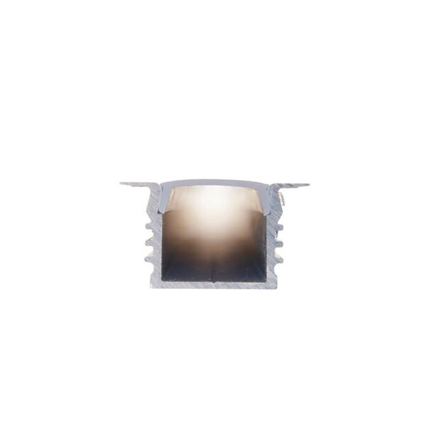 Saxby 80499 Saxby Rigel Recessed Aluminium Profile/Extrusion - 2m Silver 9