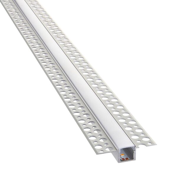 Saxby 80500 Saxby Rigel Plaster-in Aluminium Profile/Extrusion - 2m Silver 5