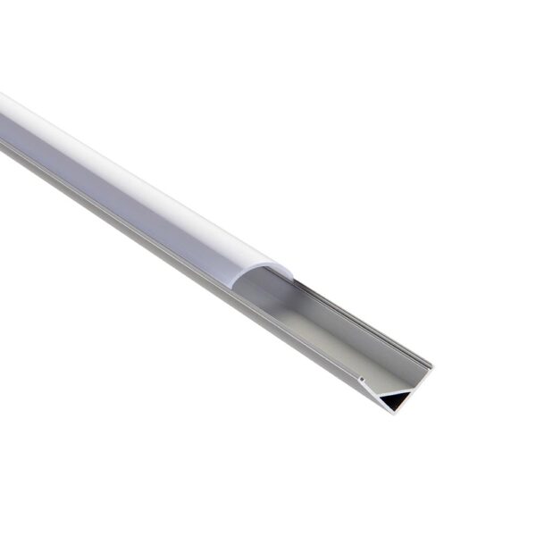 Saxby 80501 Saxby Rigel Corner Aluminium Profile/Extrusion - 2m Silver 2