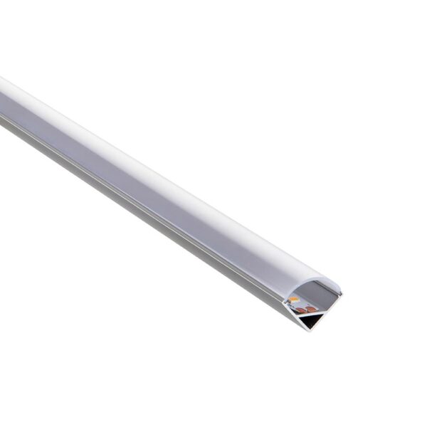 Saxby 80501 Saxby Rigel Corner Aluminium Profile/Extrusion - 2m Silver 5