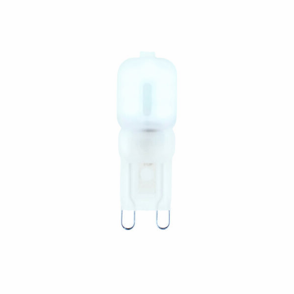 Saxby 81556 G9 LED Lamp – 2.5W, 6500K, Daylight White, 200lm, Frosted Polycarbonate Finish.
