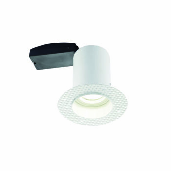 Saxby 81572 Saxby Ravel Trimless FR GU10 Downlight Matt White 1