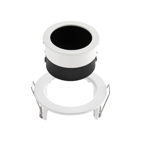 Saxby 81573 Saxby Cast Baffle GU10  Matt White 3