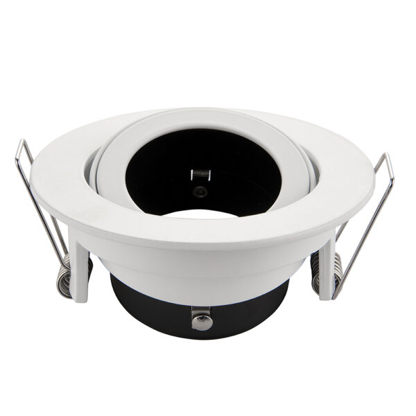 Saxby 81739 Saxby Cast Baffle Tilt GU10 Matt White 2