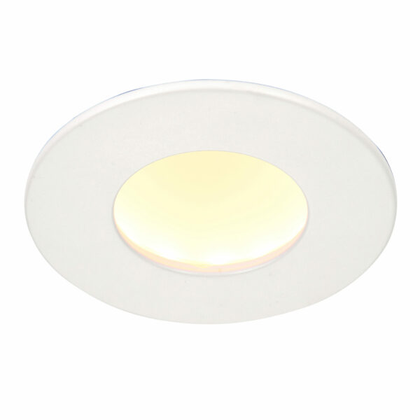 Saxby 90954 Saxby OrbitalPRO 3CCT Matt White IP65 9W 5