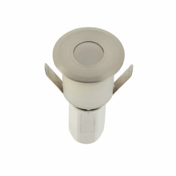 Saxby 91955 Saxby Hades 4000K IP67 1.2W - Satin nickel effect plate & frosted pc 2