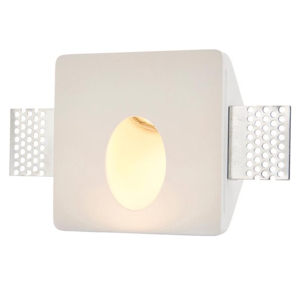 Saxby 92312 Saxby Zeke Square 1.6W - Warm White 7