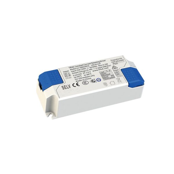 Saxby 92723 Dimmable Constant Current 550-700mA 28W LED Driver in Gloss White Housing