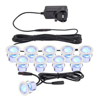 Saxby 94422 Saxby Lighting Kios 2 IP44 0.45W Blue 1