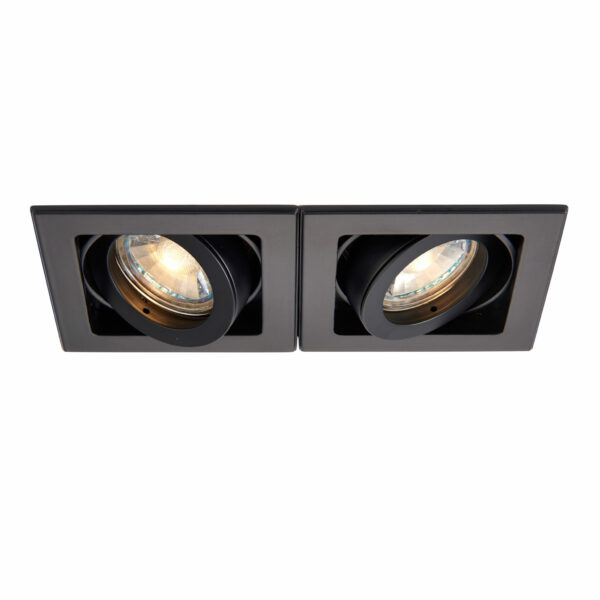 Saxby 94796 Saxby Xeno Twin Black GU10 3