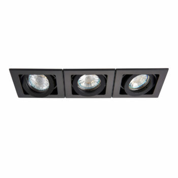 Saxby 94797 Saxby Xeno Triple Black GU10 2