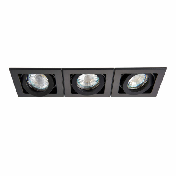 Saxby 94797 Saxby Xeno Triple Black GU10 2