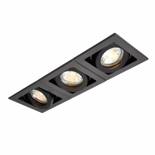 Saxby 94797 Saxby Xeno Triple Black GU10 3