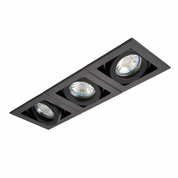 Saxby 94797 Saxby Xeno Triple Black GU10 4