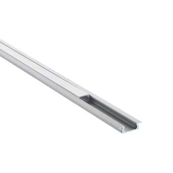 Saxby 94947 Saxby Lighting Rigel SLIM Recessed 2m Aluminium Profile / Extrusion Silver 2