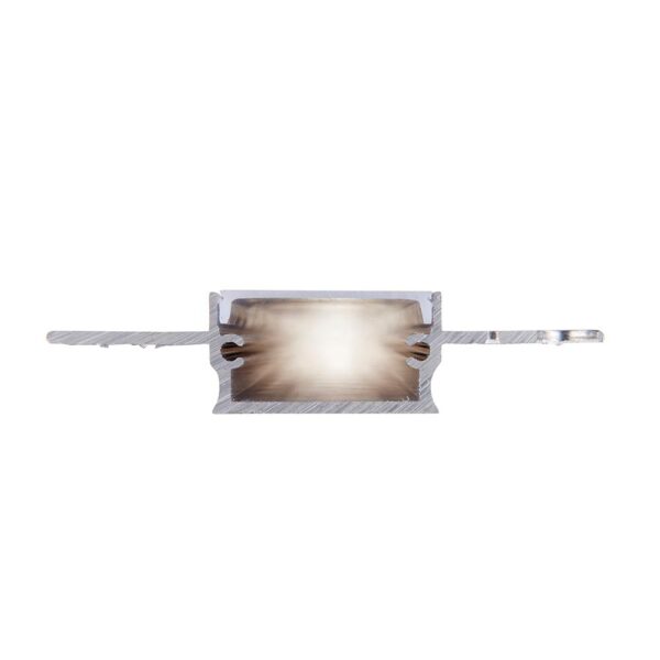 Saxby 94948 Saxby Rigel Plaster-in Wide Aluminium Profile/Extrusion - 2m Silver 8