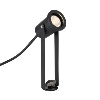 Saxby 95205 Saxby Picco Mini IP65 8W Spike Light - 3000K Warm White - Matt Black 2