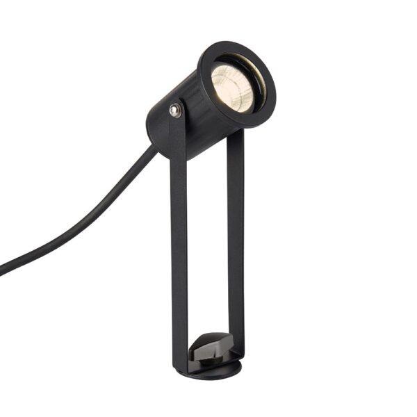 Saxby 95205 Saxby Picco Mini IP65 8W Spike Light - 3000K Warm White - Matt Black 2