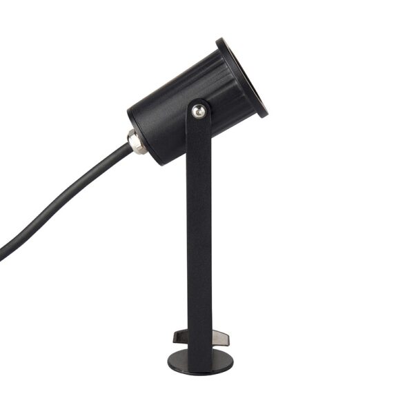 Saxby 95205 Saxby Picco Mini IP65 8W Spike Light - 3000K Warm White - Matt Black 4