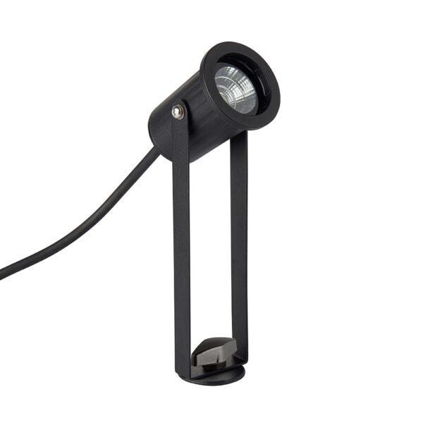 Saxby 95205 Saxby Picco Mini IP65 8W Spike Light - 3000K Warm White - Matt Black 6