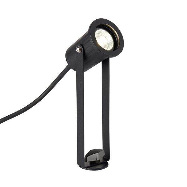 Saxby 95206 Saxby Picco Mini IP65 8W Spike Light - 4000K Cool White - Matt Black 3