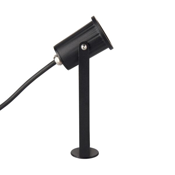Saxby 95206 Saxby Picco Mini IP65 8W Spike Light - 4000K Cool White - Matt Black 5