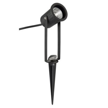 Saxby 95207 Saxby Picco Mini IP65 12W Spike Light - 4000K Cool White - Matt Black 2