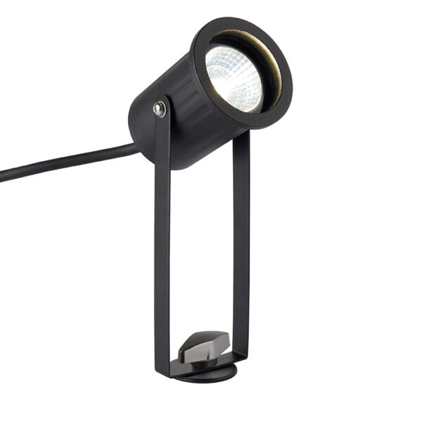 Saxby 95207 Saxby Picco Mini IP65 12W Spike Light - 4000K Cool White - Matt Black 3