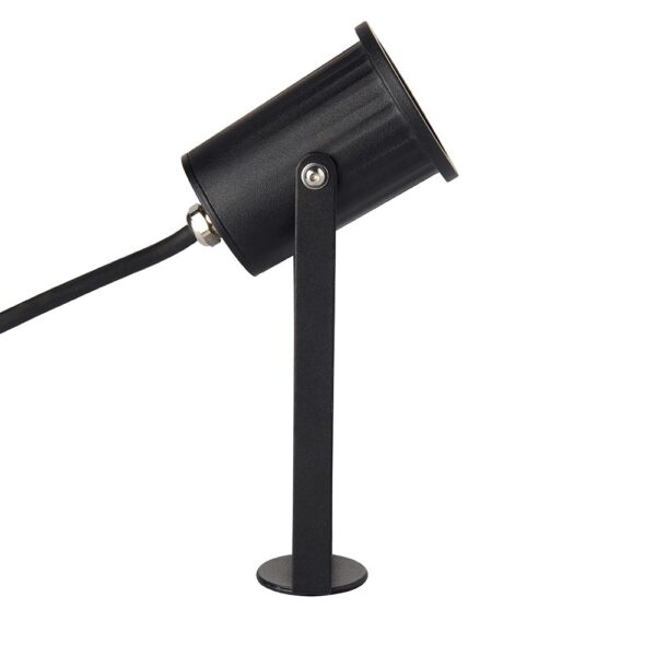 Saxby 95207 Saxby Picco Mini IP65 12W Spike Light - 4000K Cool White - Matt Black 5