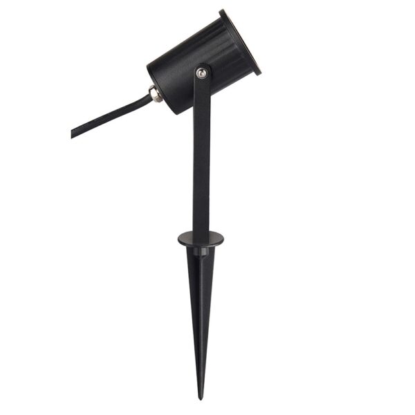 Saxby 95207 Saxby Picco Mini IP65 12W Spike Light - 4000K Cool White - Matt Black 6