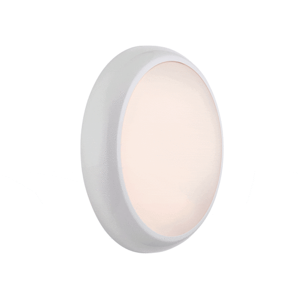 Saxby 95544 Saxby HeroPRO CCT Tri Wattage Bulkhead Corridor Emergency with Step Dimming Microwave Sensor- 18W 3000K/4000K/6000K 1