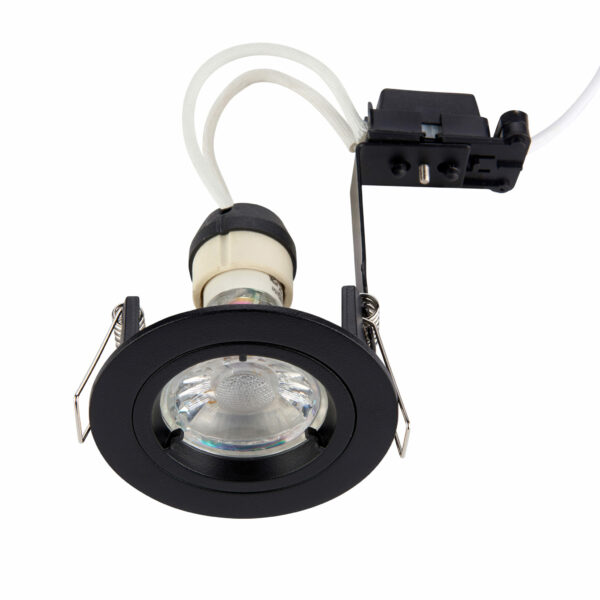 Saxby 95918 Saxby Cast Fixed GU10 Black 5