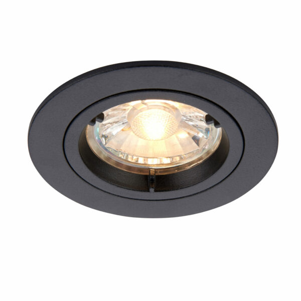 Saxby 95918 Saxby Cast Fixed GU10 Black 1