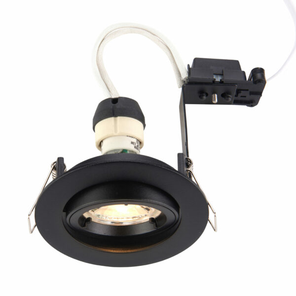 Saxby 95919 Saxby Cast Tilt GU10 Black 5